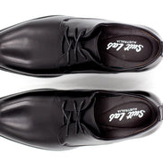 London Derby Shoes - Matte Black