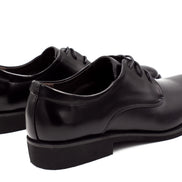 London Derby Shoes - Matte Black