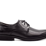 London Derby Shoes - Matte Black
