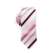 Pink Stripes Skinny Tie - Suit Lab