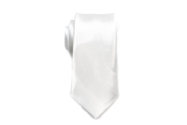 Men's Tie - White