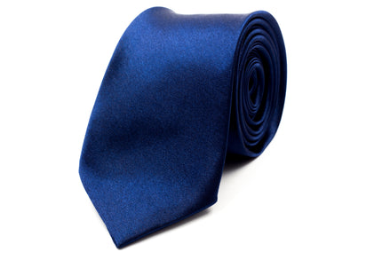 Men's Skinny Tie - Egyptian Navy Blue