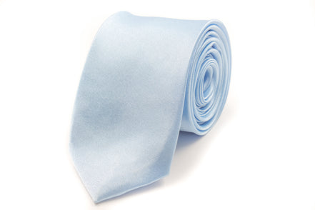 Men's Skinny Tie - Light Blue