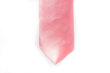 Men's Skinny Tie - Dusty Pink