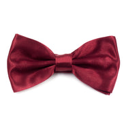 Men's Bow Tie - Burgundy