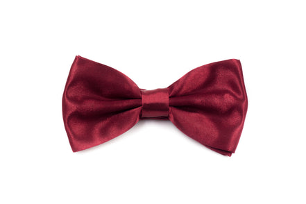 Men's Bow Tie - Burgundy