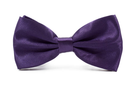 Men's Bow Tie - Eggplant