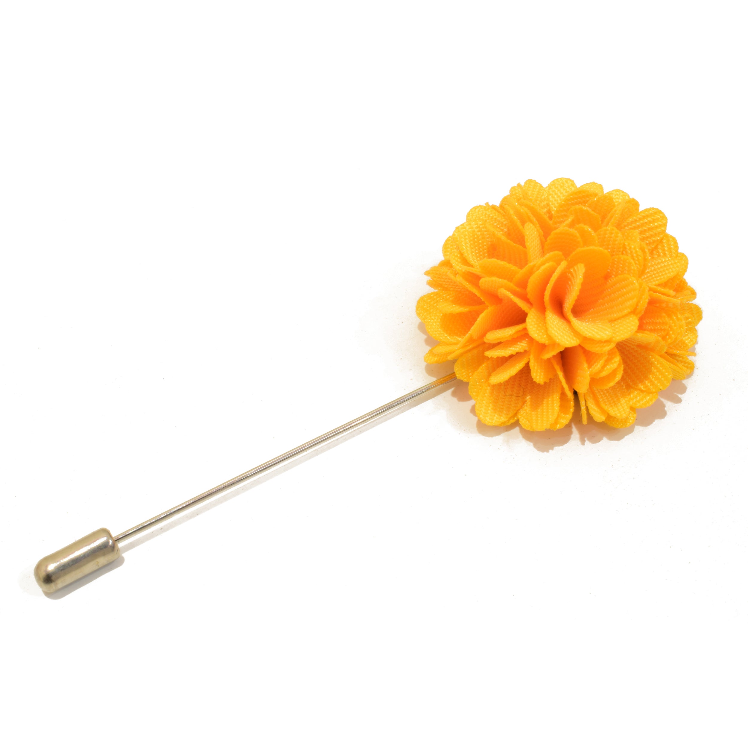 Chrysanthemum Lapel Pin - Yellow