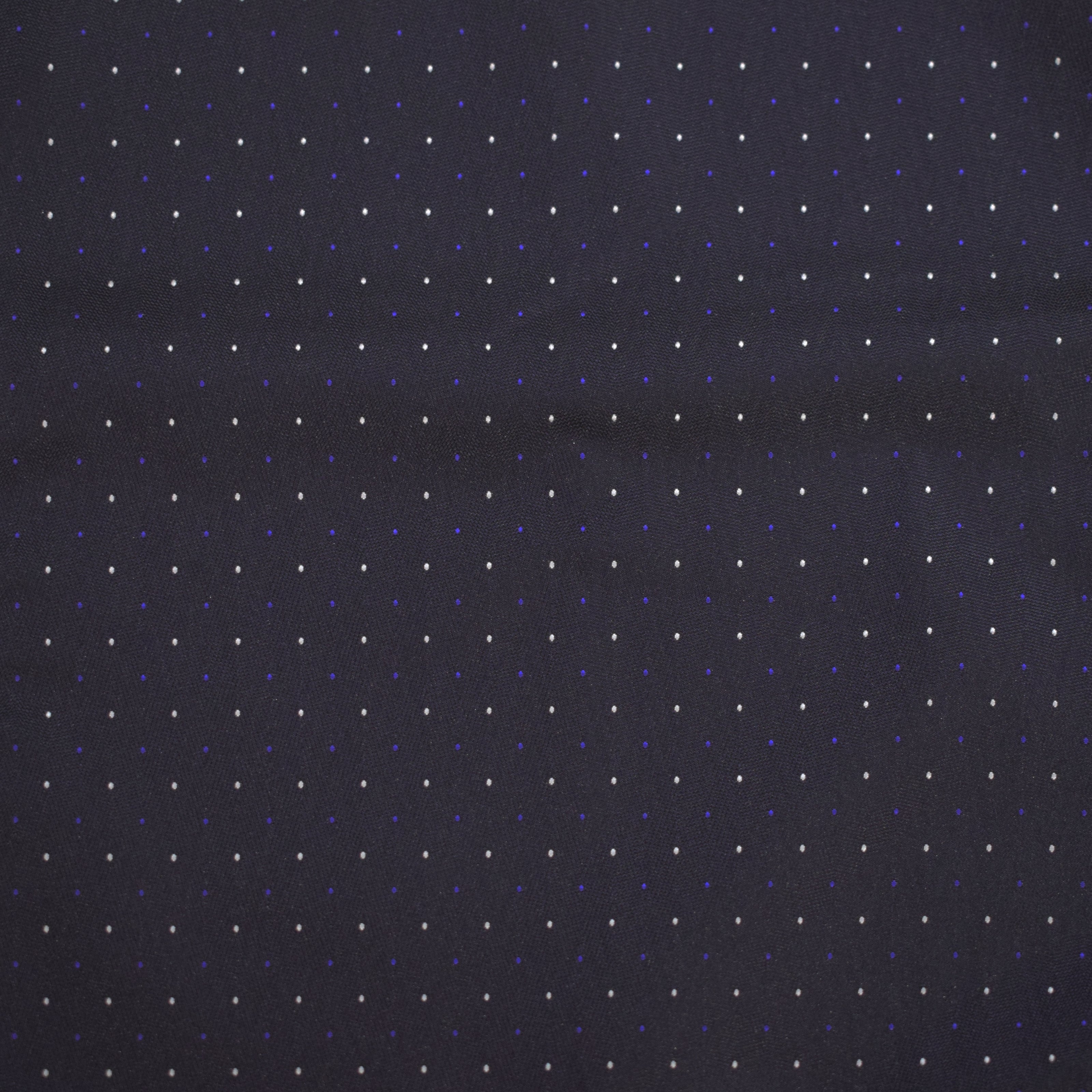 Men's Neck Tie - Purple Micro Polkadot