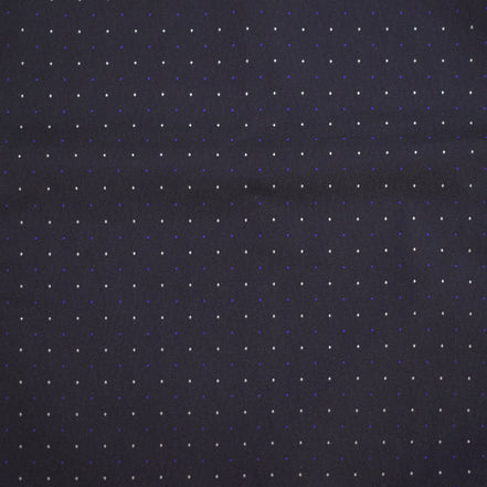 Men's Neck Tie - Purple Micro Polkadot