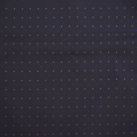 Men's Neck Tie - Purple Micro Polkadot