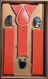 Boys' Suspenders - Orange