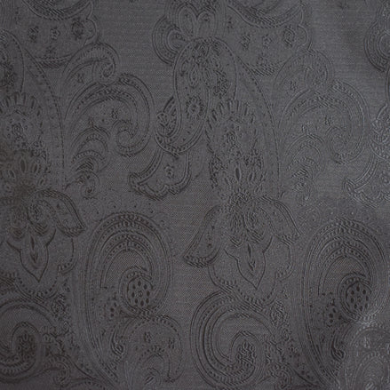 Pocket Square - Black Paisley