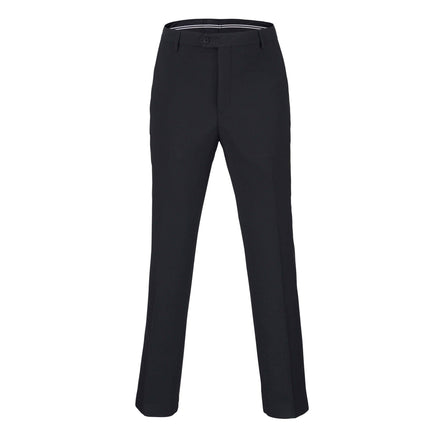 Mens Matte Black 4 Piece Suit
