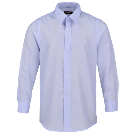 Boys' Blue Bengal Stripe Formal Shirt