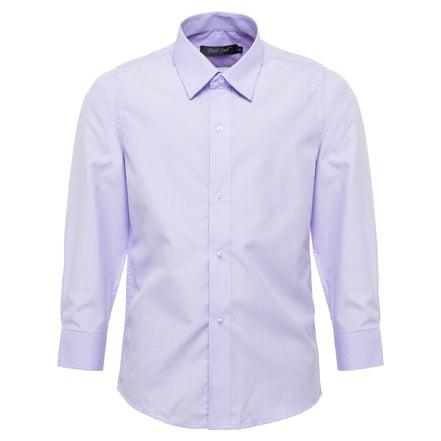 Boys Lilac Formal Shirt - Suit Lab