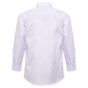Boys Purple Striped Formal Shirt - Suit Lab