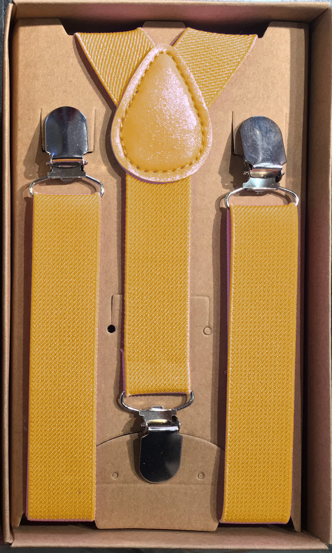 Boys' Suspenders - Yellow