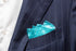Pocket Square - Aqua
