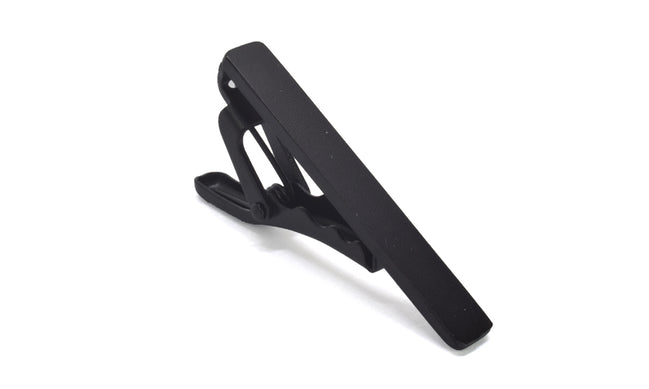 Mini Black Tie Clip
