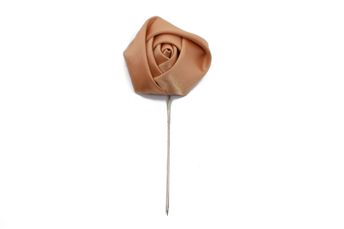 Lapel Pin - Rose Beige - Suit Lab