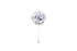 Chrysanthemum Lapel Pin - Light Grey