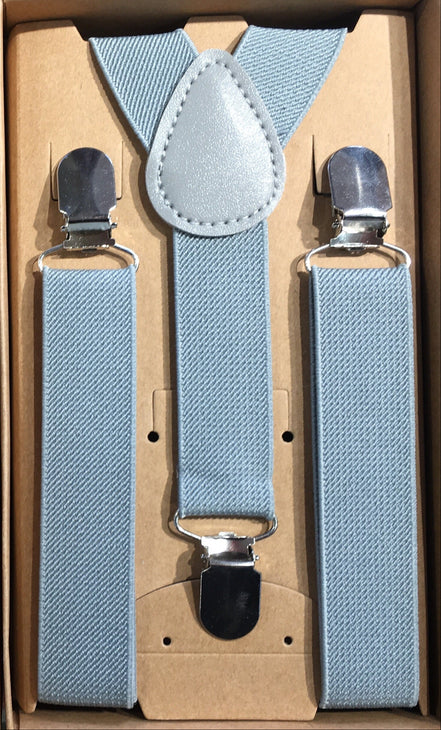 Baby Boys' Suspenders/Bracers - Grey
