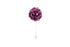 Chrysanthemum Lapel Pin - Mauve Purple