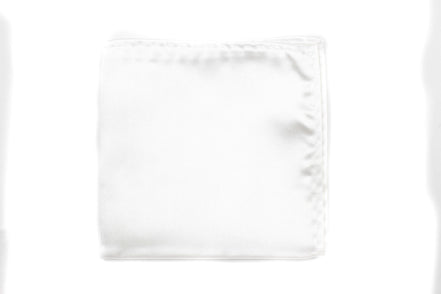 Pocket Square - White - Suit Lab
