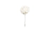 Chrysanthemum Lapel Pin - White